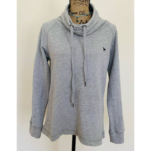 The Black Dog Womens Cotton Sweatshirt Cowl Neck Martha's Vineyard Size Small